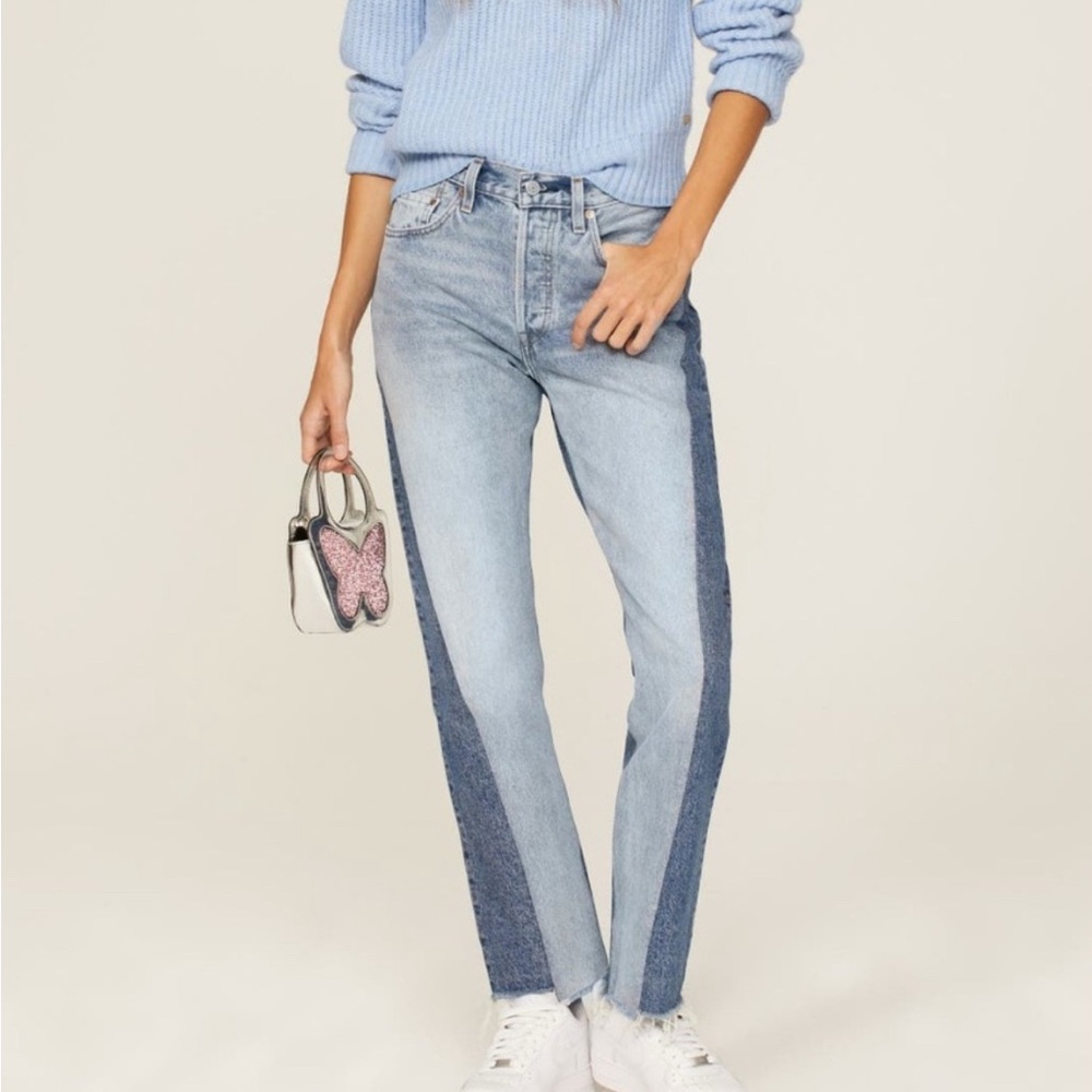 Levi's 501 Spliced Two Tone Jeans